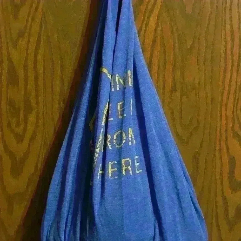 Tshirt no sew tote  bag Alberta “drink beer here” shirt